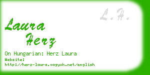 laura herz business card